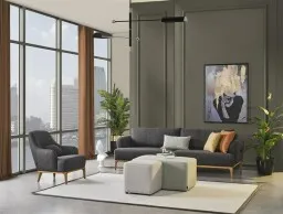 Rixxe Flento 3+2+1 Sofa Set