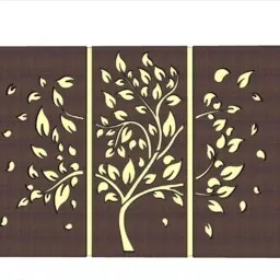 Laser Cut Metal Privacy Fence Panels