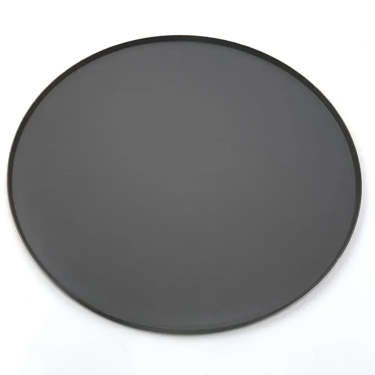Custom Sizes 18 Inch Large Flat Aluminum Pizza Pan with Hard Anodized Surface for Restaurant